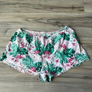 Jenni Pink and Green Sleep Shorts